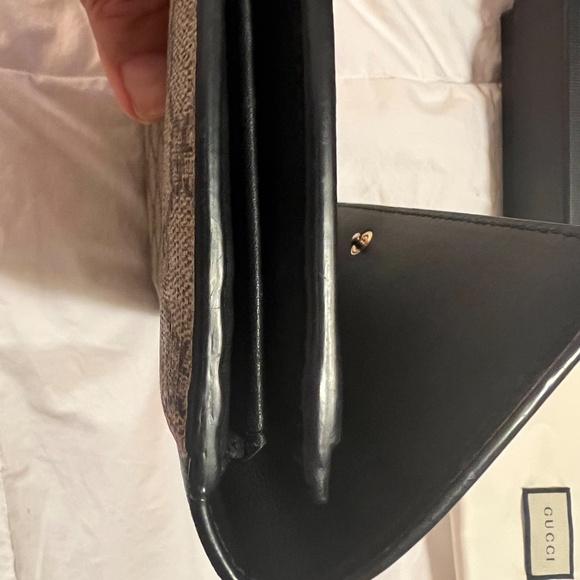 Vintage Monogram Gucci wallet with box and dust bag New - Picture 8 of 10